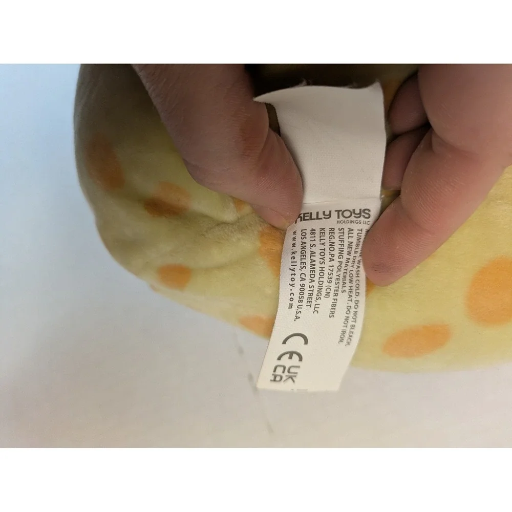 Squishmallows Lexi the Yellow Cheetah Cat Squish-Doos 12